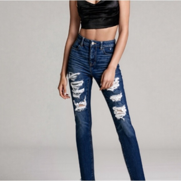 American Eagle Outfitters Denim - American Eagle next level stretch distressed high rise jegging size 4 ❤️